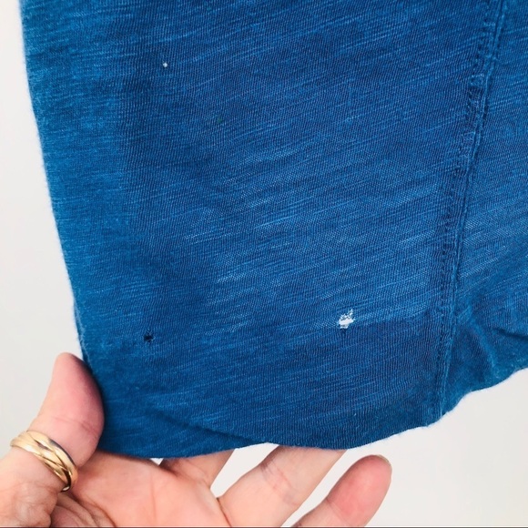 J.Crew women’s tank top blue Lace‎ trim size M - Picture 4 of 7